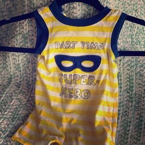 3-6 month super hero summer outfit! Koala baby